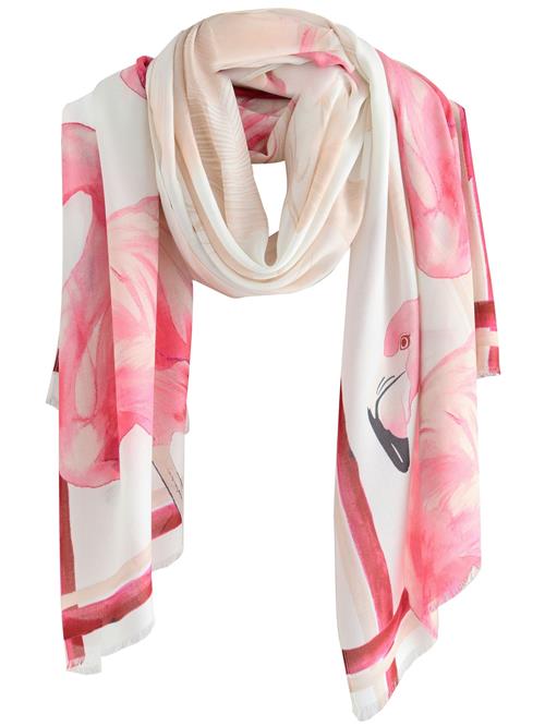 Next Sjal  creme / pink / pitaya