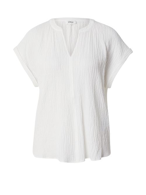 Se s.Oliver Bluse  hvid ved About You
