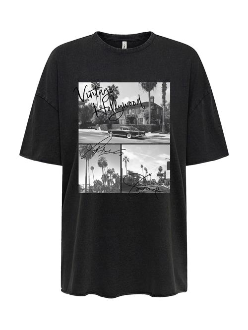 ONLY Shirts 'ONLLUCY'  lysegrå / mørkegrå / sort
