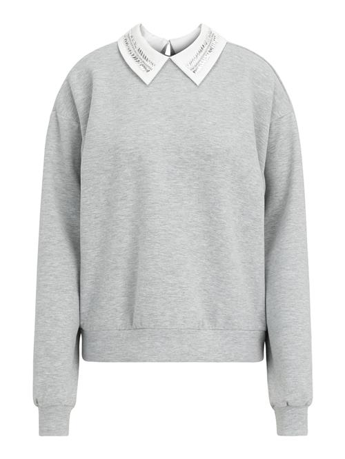 Only Tall Sweatshirt 'ONLWILLOW'  grå / sølv / hvid