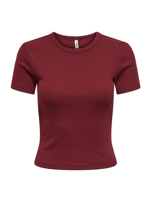 ONLY Shirts 'ONLVAL'  carminrød