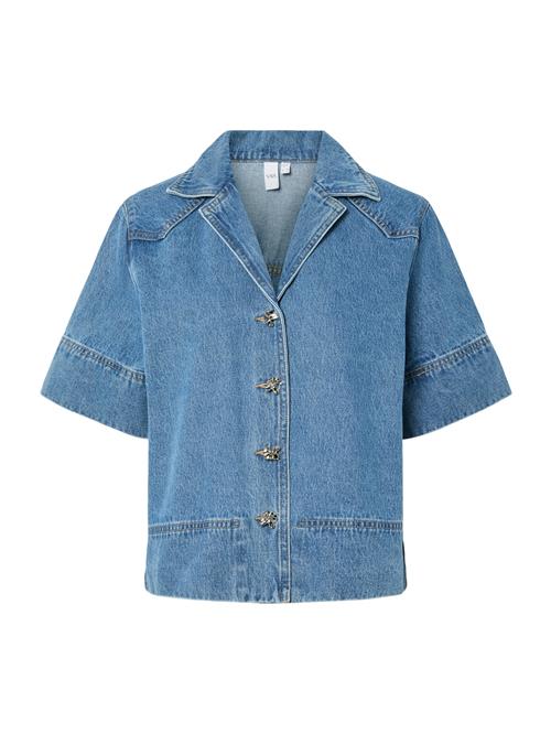 YAS Bluse 'YASCECI'  blue denim