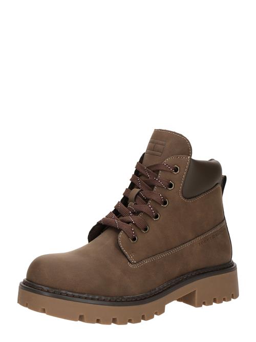 TOMMY HILFIGER Støvler  brun / mørkebrun