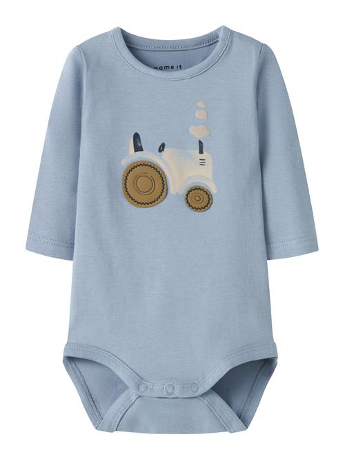 NAME IT Sparkedragt/Body 'NBMLIFE'  beige / røgblå