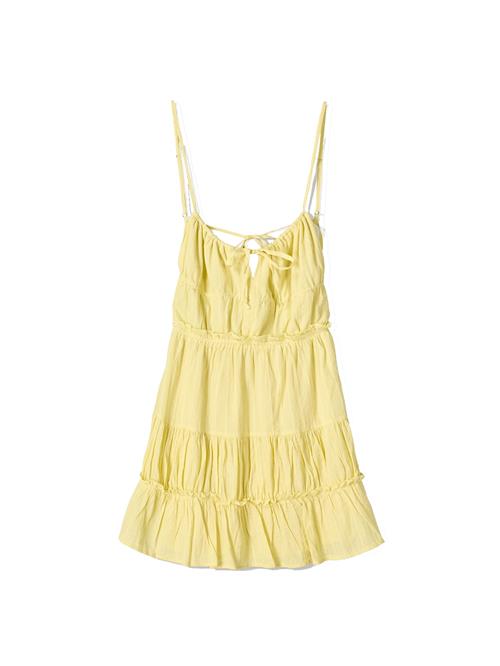 Bershka Sommerkjole  citron