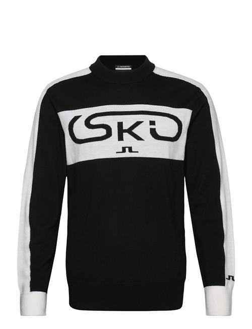 Se Kirby Knitted Sweater J. Lindeberg Black ved Booztlet