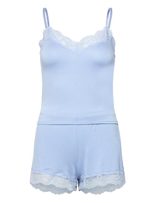 Pj Cami Jersey Lace Nana Hunkemöller Blue