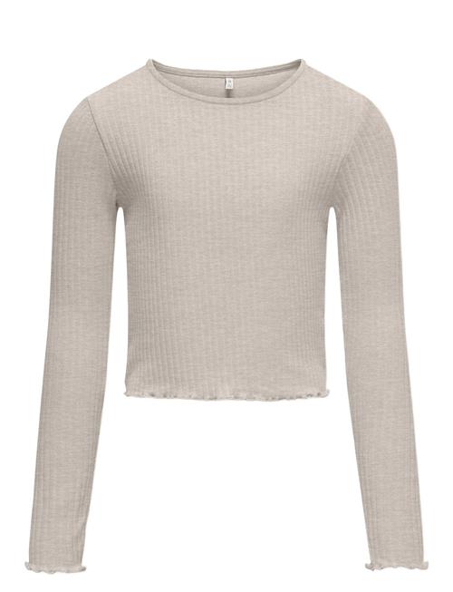 Kognella L/S O-Neck Top Jrs Noos Kids Only Cream
