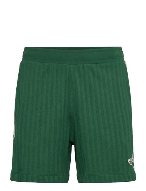 Se Hmlarchive Regular Shorts Hummel Green ved Booztlet