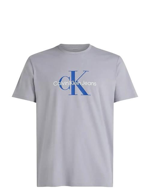Ss Hero Monologo Tee 30S Calvin Klein Jeans Grey