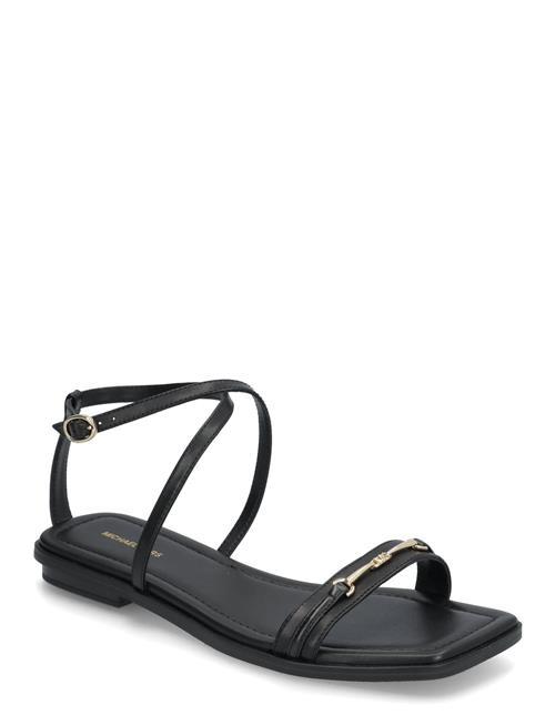Lena Flat Sandal Michael Kors Black