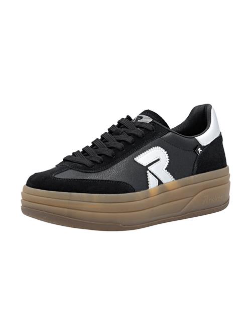 Rieker Sport Sneaker low  sort / hvid