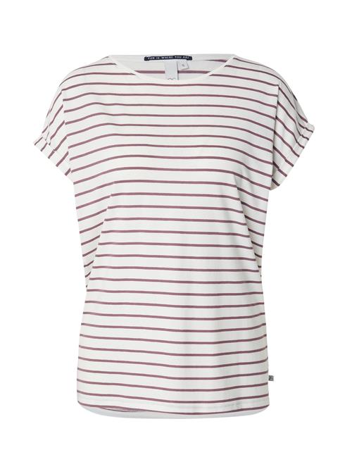 QS Shirts  beige / aubergine