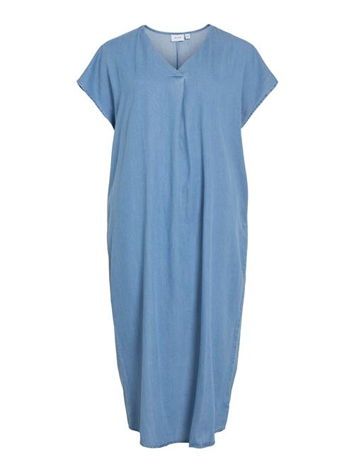 VILA Kjole 'Kaftan'  blå