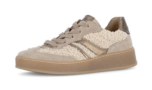 GABOR Sneaker low  beige / lysebrun / bronze
