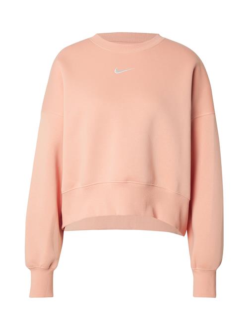 Nike Sportswear Sweatshirt 'Phoenix Fleece'  lyseorange / hvid
