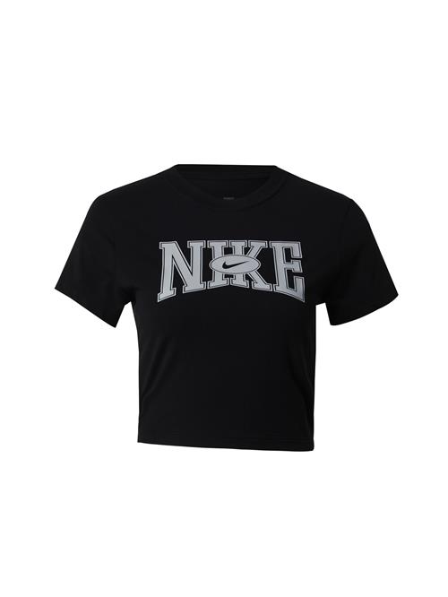Nike Sportswear Shirts  sølvgrå / sort