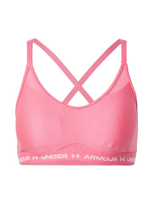 Se UNDER ARMOUR Sports-BH  lys pink / hvid ved About You