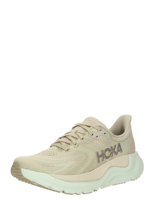 HOKA Løbesko 'ARAHI 8'  mokka / guld / pastelgrøn