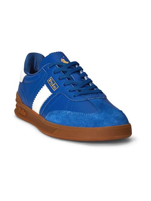 Polo Ralph Lauren Sneaker low 'AERA'  blå / guld / hvid