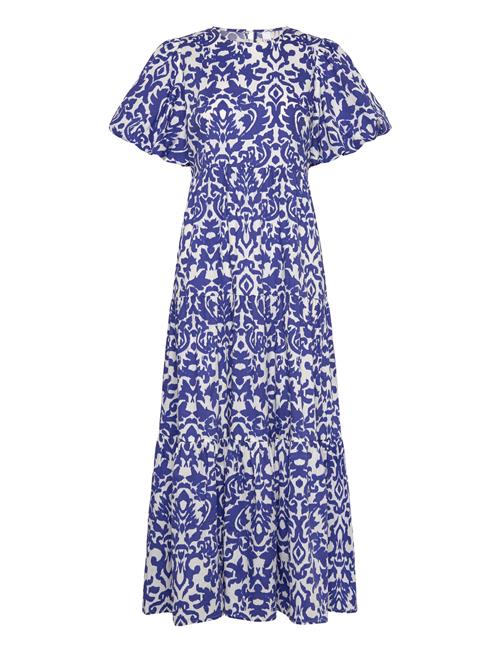 Yasgreena Ss Ankle Dress S. YAS Blue