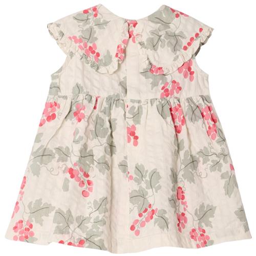 garbo&friends Seersucker Romper-kjole Grapes Pink 74/80 cm  Lyserød  74/80 cm  kvinde