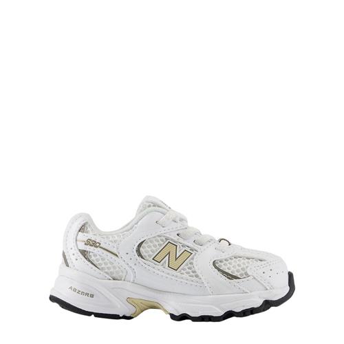 New Balance 530 Baby Bungee Lace Sneakers White 21.5 EU  Hvid  21.5 EU  Unisex