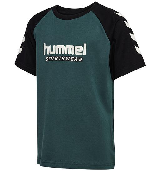 Se Hummel T-shirt - HmlJr Logo - Stargazer ved KidsWorld