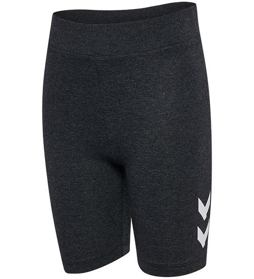 Hummel Cykelshorts - hmlJR - Black Melange
