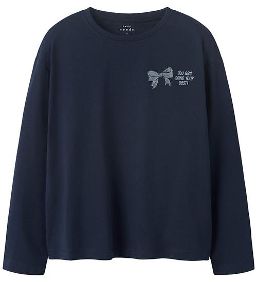 Name It Bluse - NkfVeen - Navy Blazer/Bow