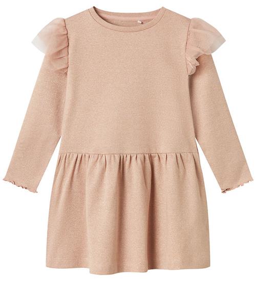 Se Name It Kjole - NmfLulla - Burnished Lilac/Lurex ved KidsWorld