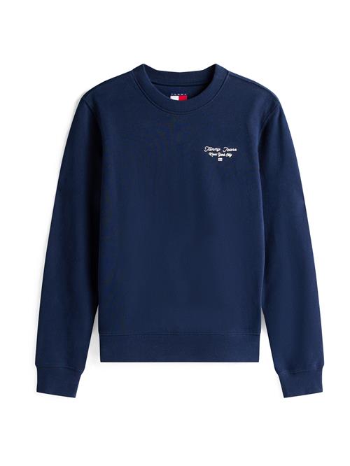 Tommy Jeans Sweatshirt 'ESS'  navy / hvid