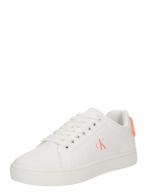 Calvin Klein Jeans Sneaker low 'CLASSIC'  lyseorange / hvid