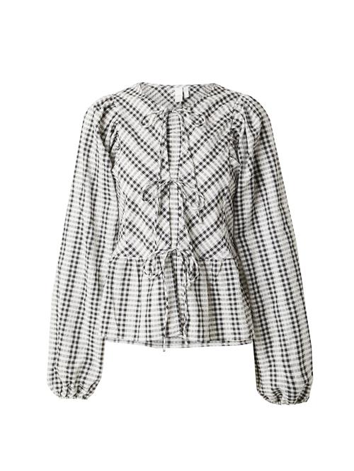 YAS Bluse 'YASCELLI'  sort / hvid