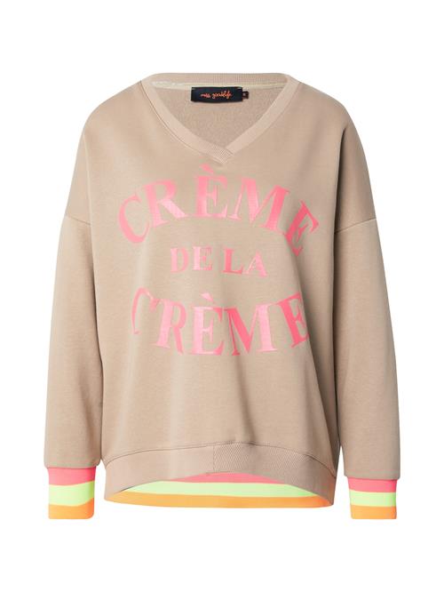miss goodlife Sweatshirt 'Creme de la Creme'  cappuccino / pink
