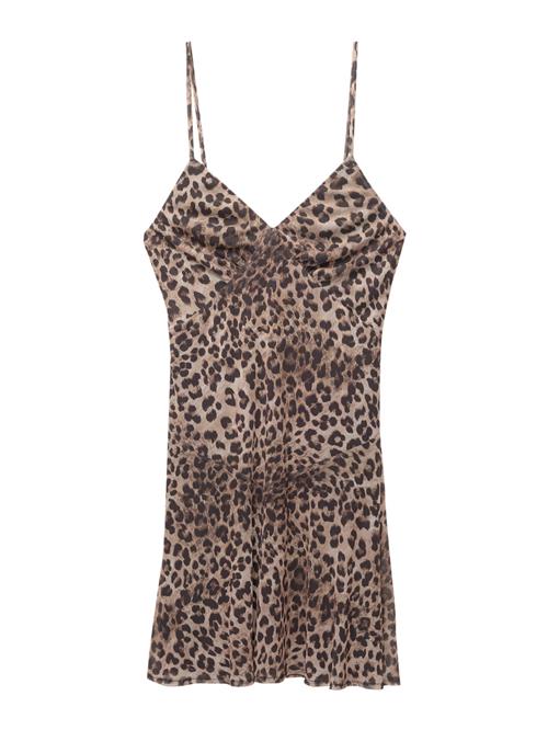 Pull&Bear Kjole  brun / choko / sort