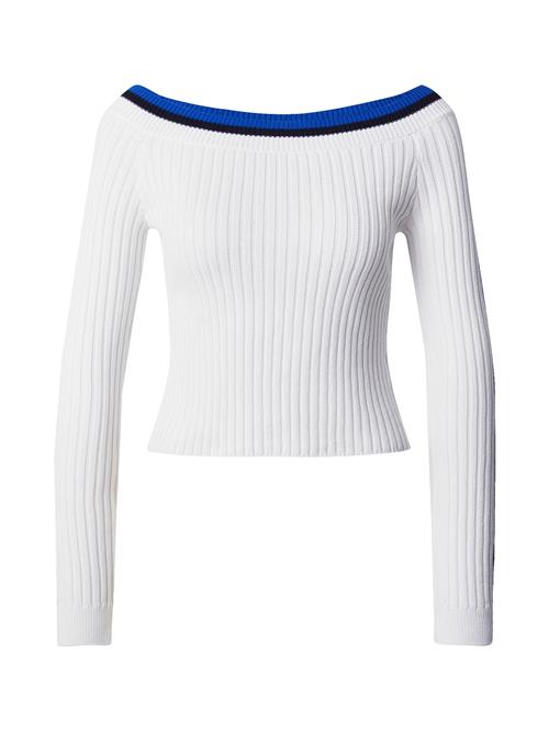 HUGO Pullover 'Strays_B'  blå / sort / hvid