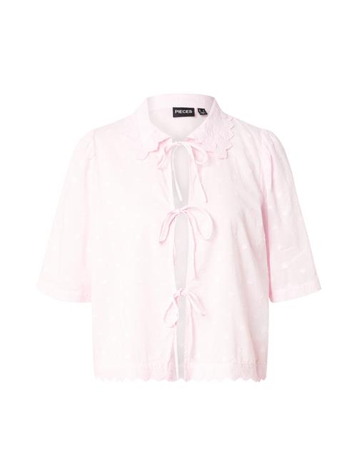 PIECES Bluse 'PCJihanna'  lyserød