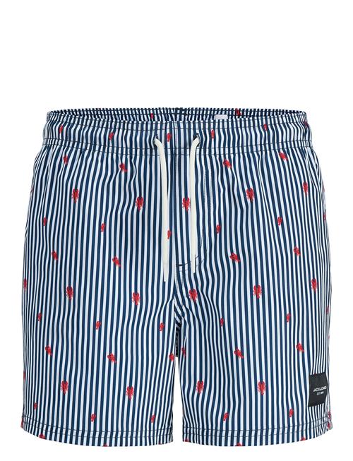 Jack & Jones Jpstmaui Jjswim Mini Stripe Akm Jnr Jack & J S Navy