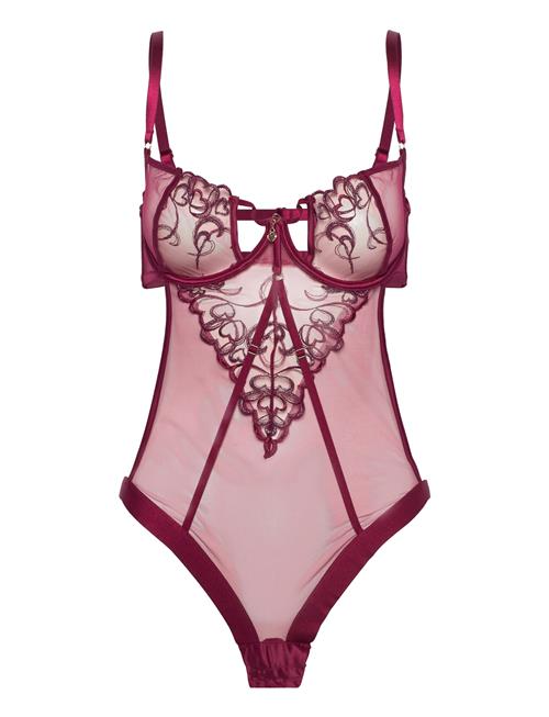 Se Scarlett Body Hunkemöller Burgundy ved Booztlet