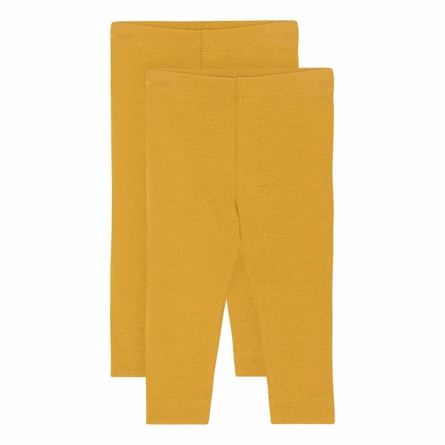 Se BIRKHOLM 2-Pak Leggings Karry Gul hos SmartKidz