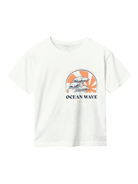 Se NAME IT T-shirt Vagno Bright White hos SmartKidz