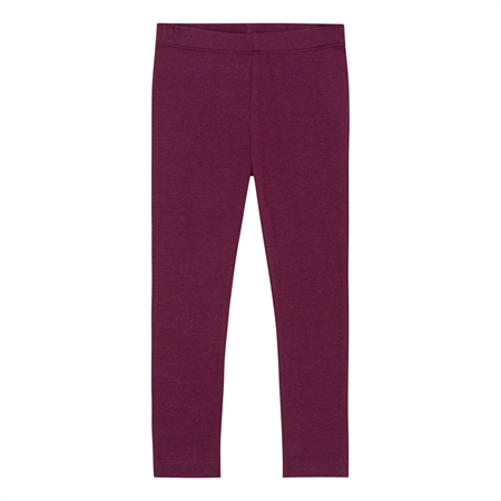 Se BIRKHOLM Rib Leggings Blomme Lilla hos SmartKidz