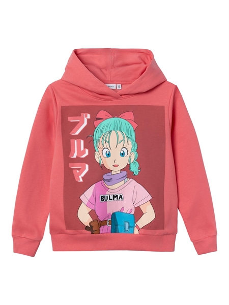 Se NAME IT Dragonball Hættetrøje Jus Tea Rose hos SmartKidz