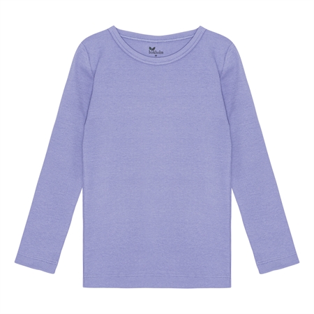 Se BIRKHOLM Rib Bluse Lavendel Lilla hos SmartKidz