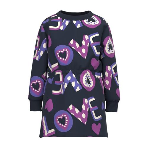 NAME IT Sweat Kjole Nila Dark Sapphire