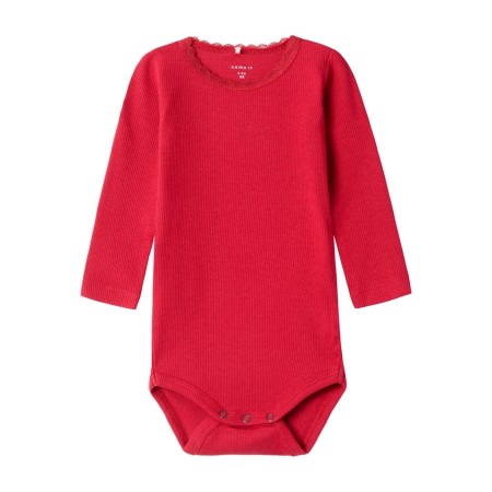 Se NAME IT Rib Blonde Body Kab Jester Red hos SmartKidz