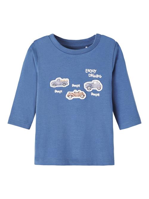 Se NAME IT Baby Bluse Rugby Bijou Blue hos SmartKidz