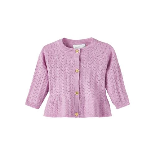 NAME IT Baby Strik Cardigan Lavender Mist