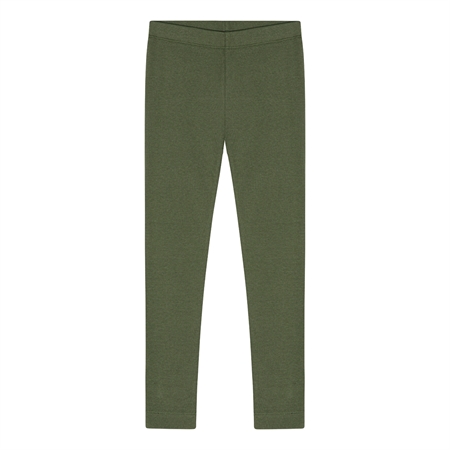 BIRKHOLM Rib Leggings Army Grøn